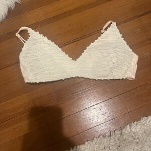 Target knit bikini top